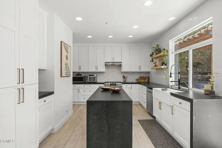 Chic open kitchen