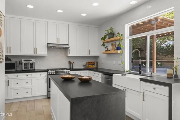 Chic open kitchen