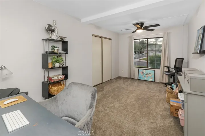 A convenient & large downstairs bedroom is tucked away near the front entrance.