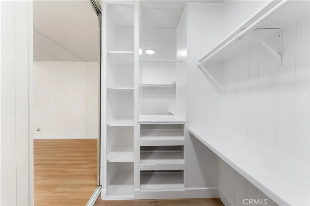 Built-ins in primary bedroom
