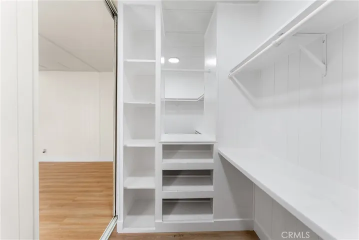 Built-ins in primary bedroom