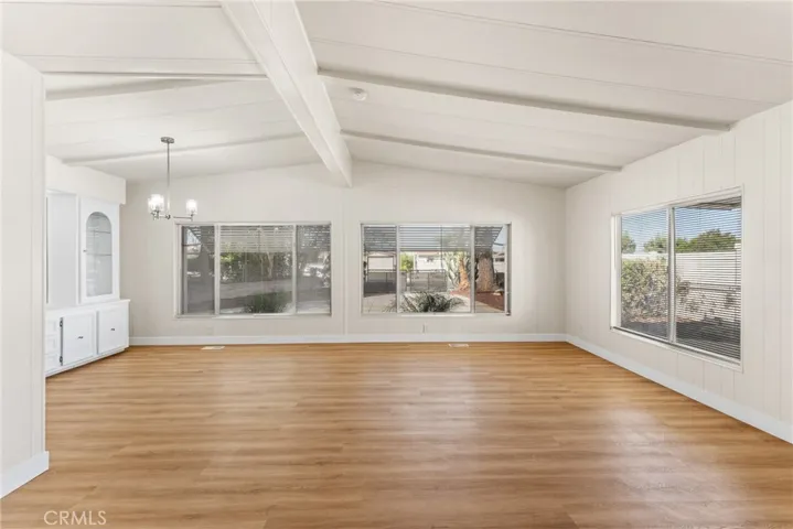 Large windows for natural light