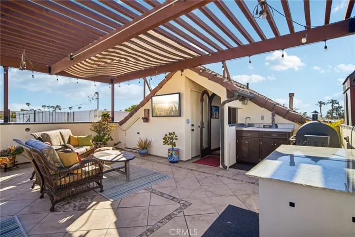 Expansive roof top deck.