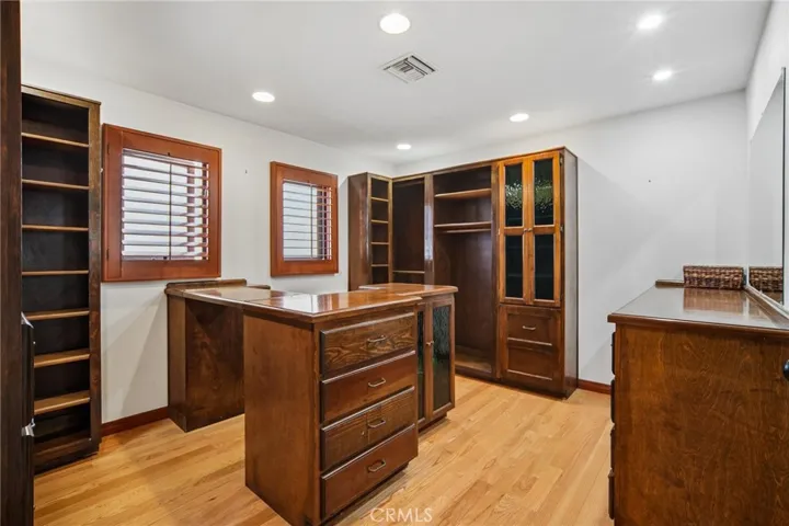 Largest of the two Primary bedroom's closets