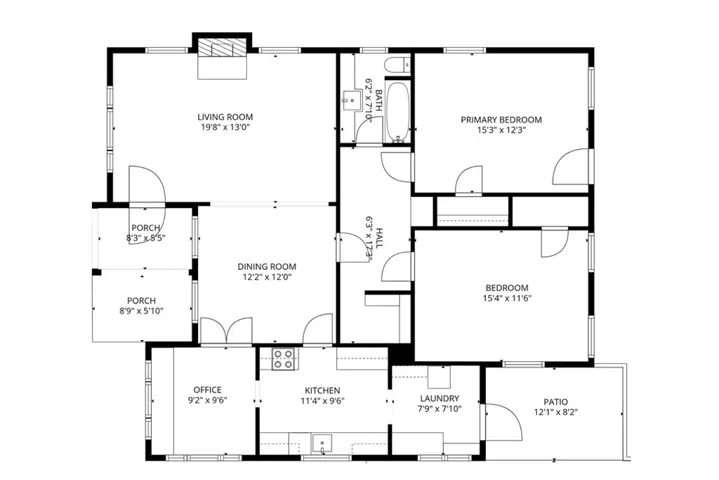 Floor Plan - Front House