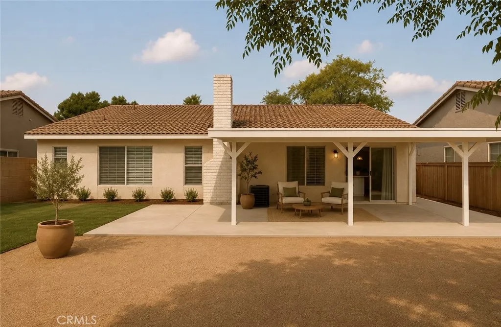 Photo has been virtually staged to help illustrate the home’s potential and inspire design ideas. Furniture, décor, landscaping, and accessories shown are digital renderings and are not included in the sale of the property.