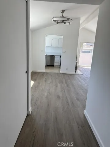 From the front door to look the dining area and living room