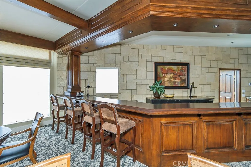 Clubhouse lounge.