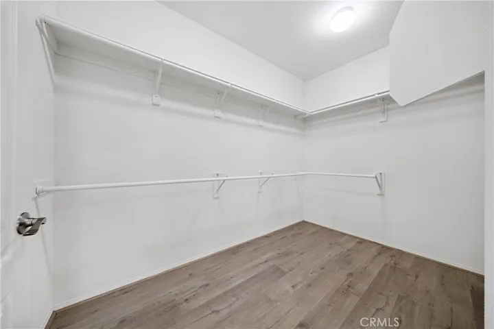 Look at this huge walk-in closet.