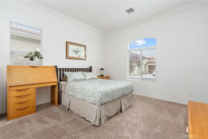 Guest Bedroom is located upon front entry