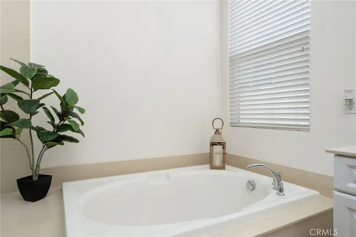 Soaking tub in Primary Bedroom