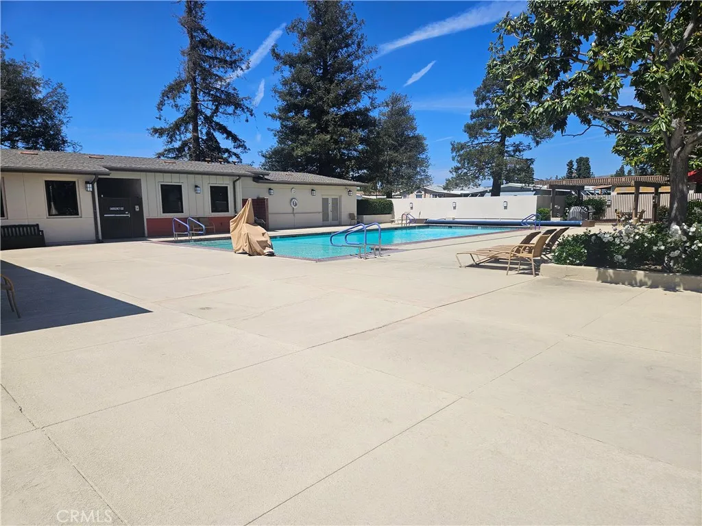 Pool deck view