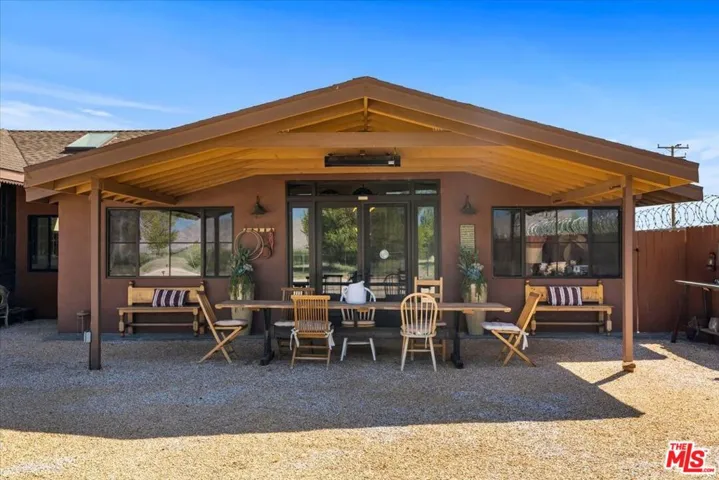 Lodge and Covered Patio