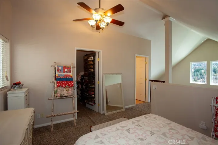 Second floor bedroom/office/loft with walk in closet