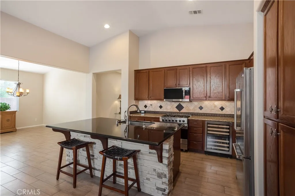 open to Dining Area