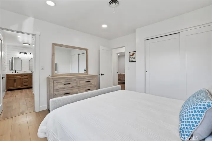 Primary bedroom with private bath.