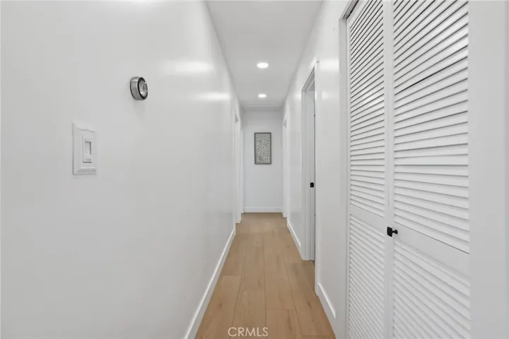 Hallway to bedrooms and baths.