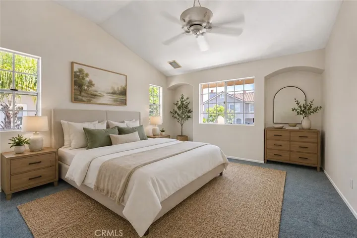 Primary Bedroom Virtually Staged