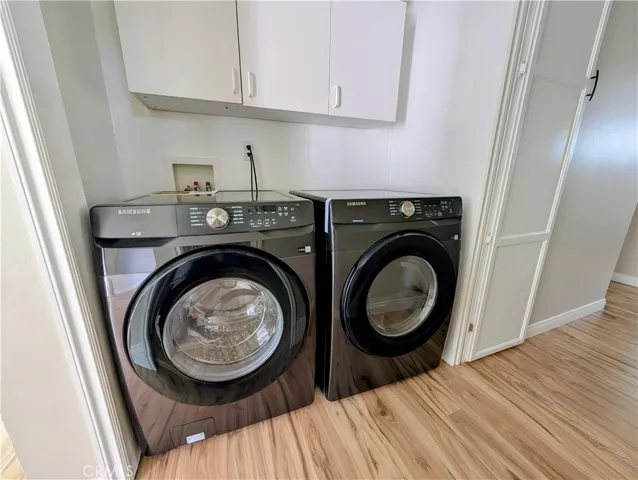 Laundry area