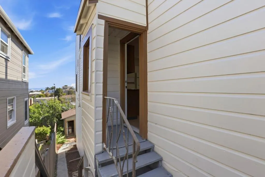 Side door to garage