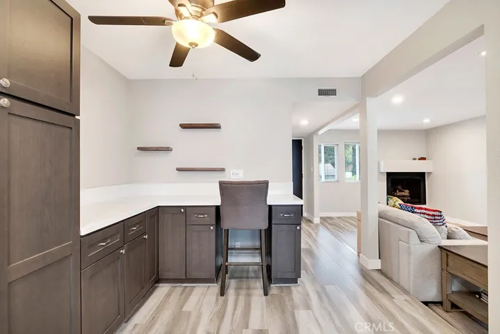 Remodeled kitchen