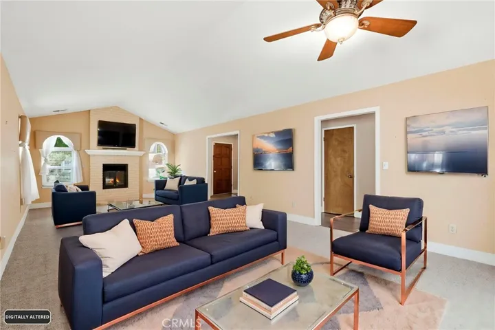 Living Room- Virtually Staged.