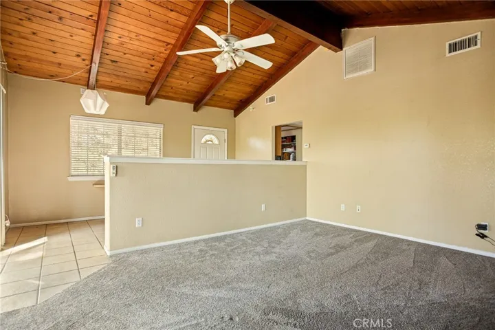 Living room with main entry