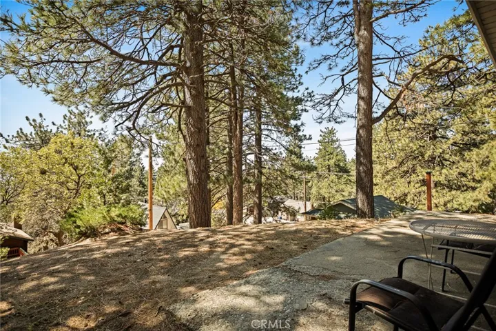 View from patio.