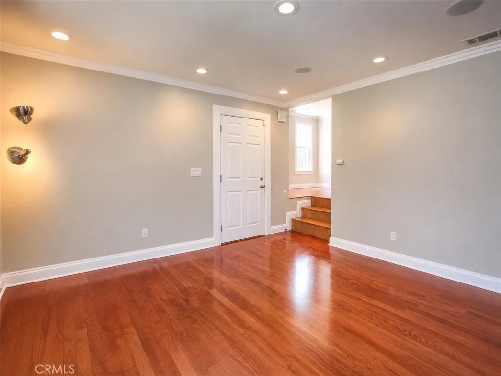 Living room empty