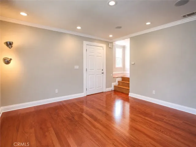 Living room empty