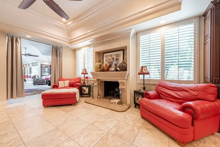 Extended Den/Family Room/Vesibule that leads to Theatre and Yard/Pool