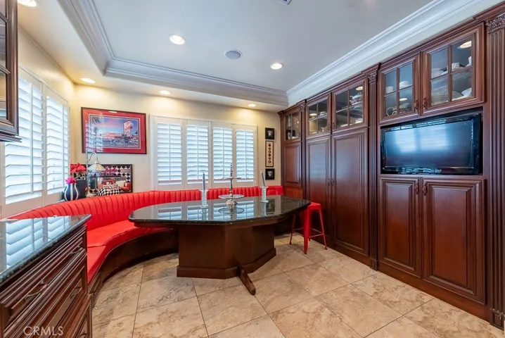 Built in Seating at Kitchen