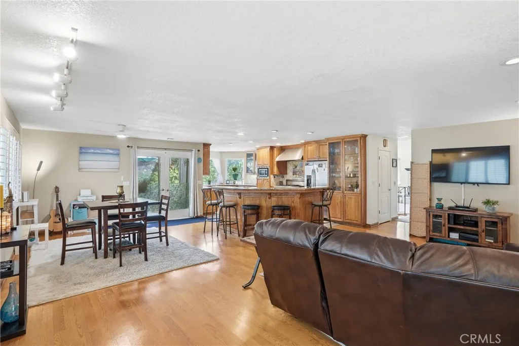Open concept living.
