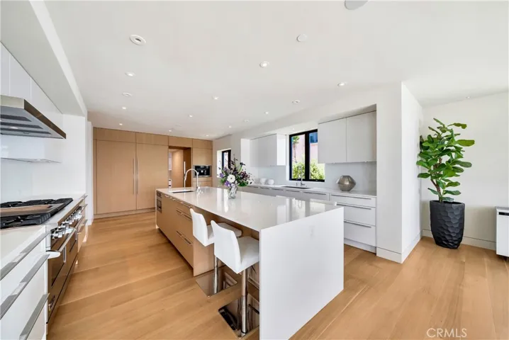 State of the art appliances & walk in pantry