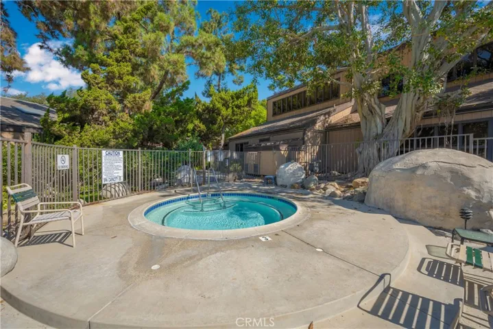 Hot tub adjacent to the clubhouse and main swimming pool.