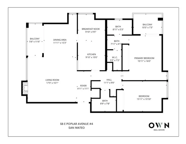 58 E Poplar Avenue 4, San Mateo, California 94401