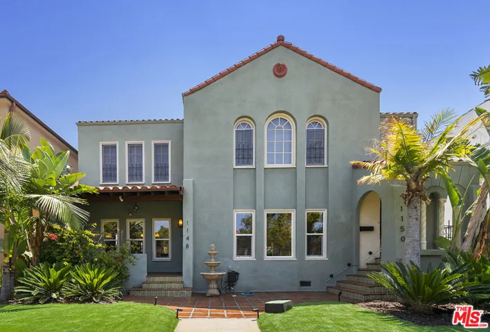 Front of duplex