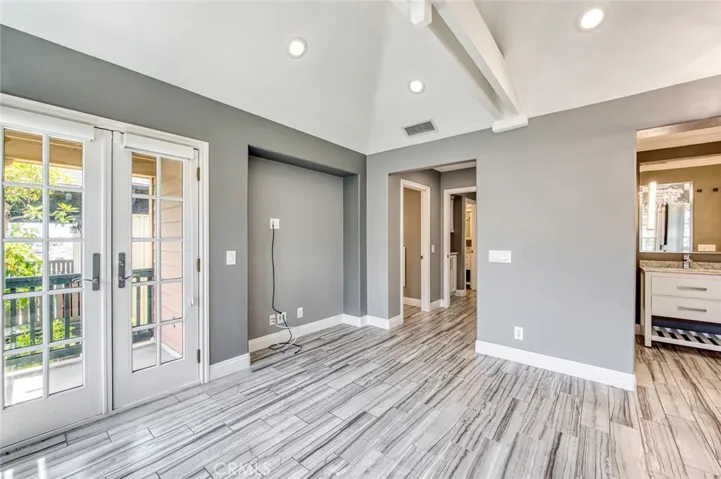 Primary Bedroom with Balcony