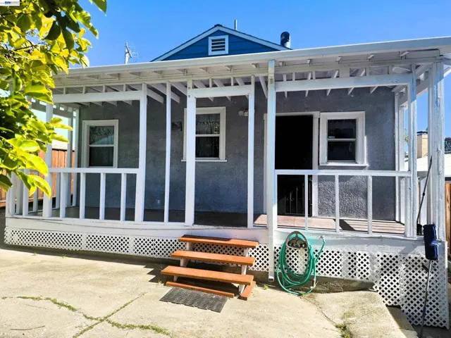 Main house back porch