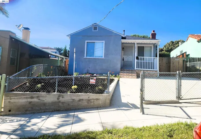 Newer concreted front