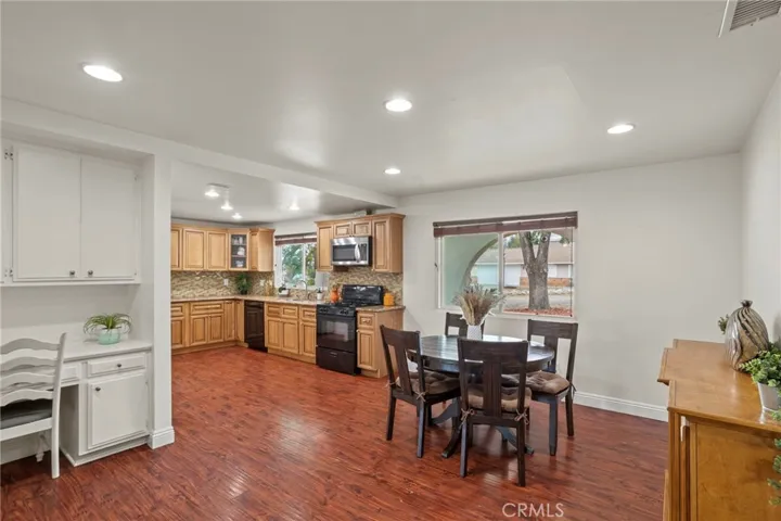 Spacious dining area with an open flow to the kitchen