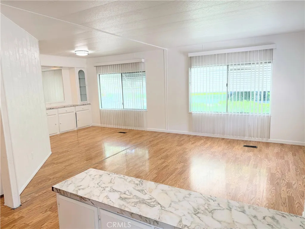 Dining Area with built-in cabinets!
