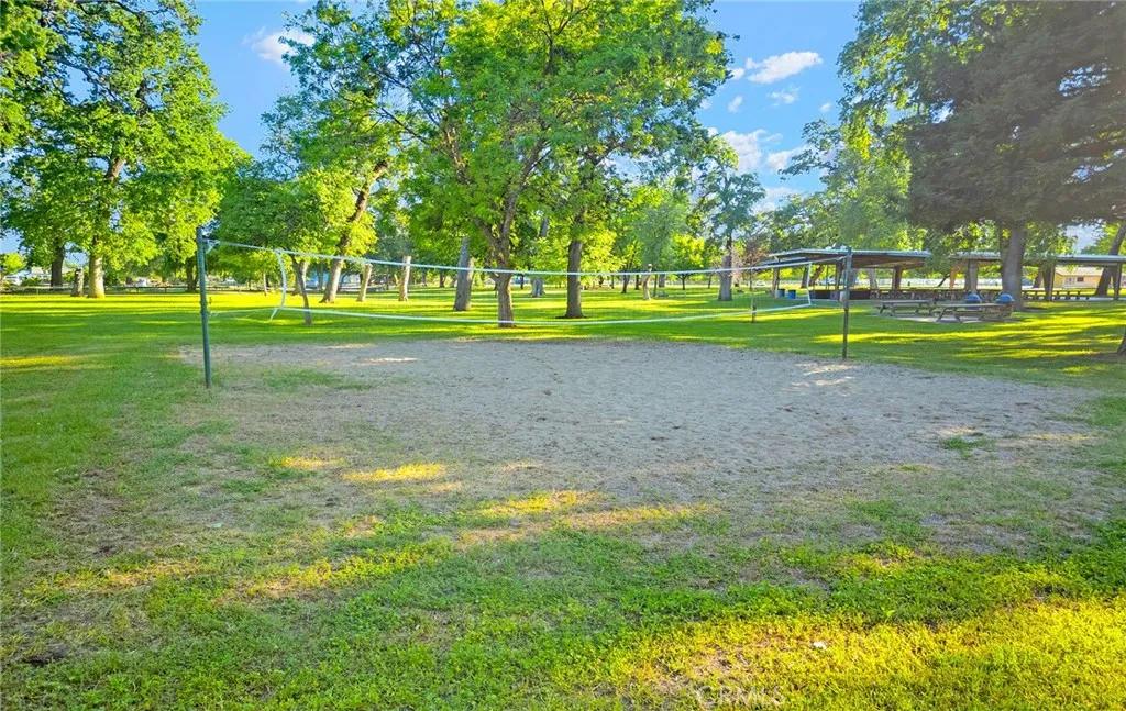 Even a volleyball court!