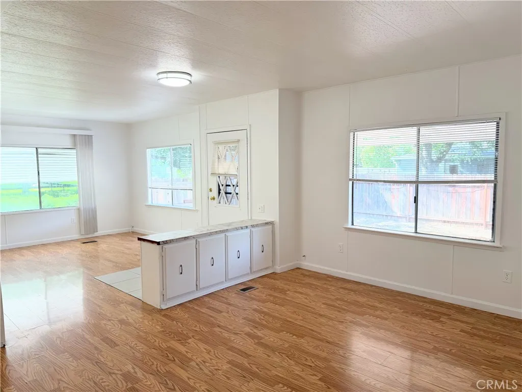 Family Room & Living Room with entryway
