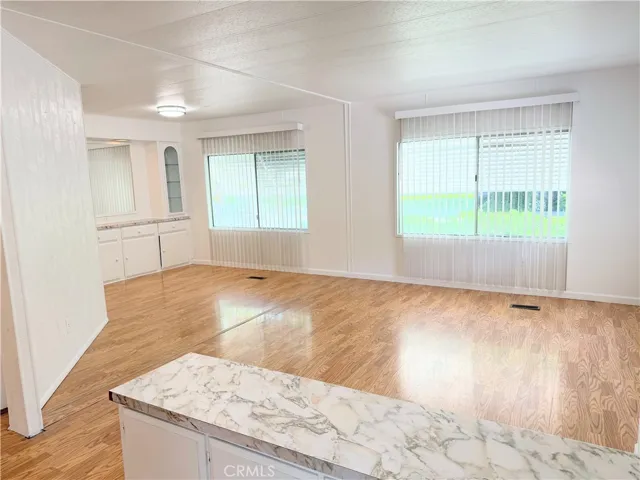 Dining Area with built-in cabinets!
