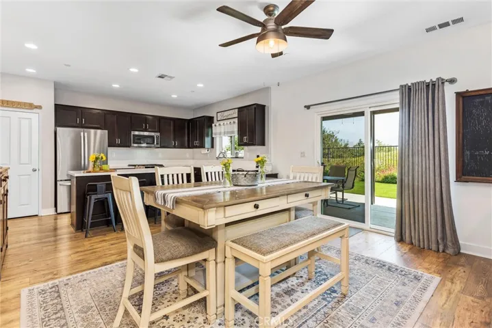 Large dining area