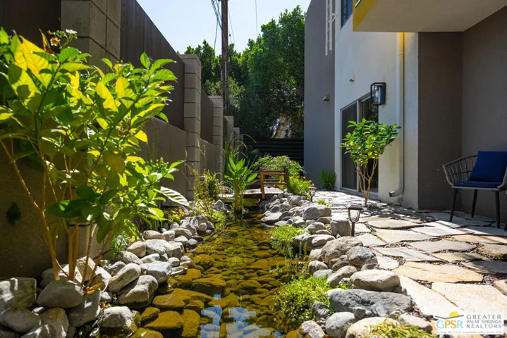 Private Rear Patio - Unit 105