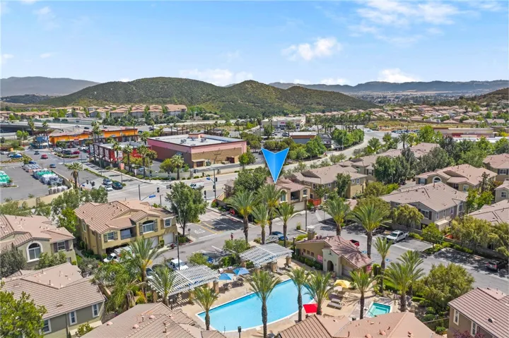 Aerial views of the beautiful community of Murrieta.
