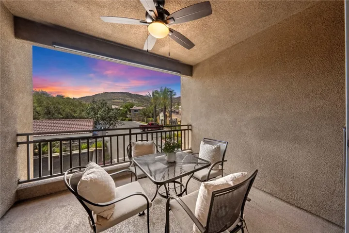 The best sunsets are experienced from your own beautiful balcony.