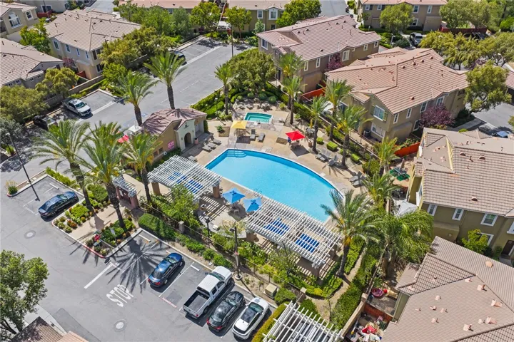 Private Community pool walkable from the home.